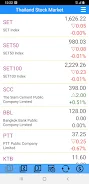 Thailand Stock Market, Stocks Скриншот 1