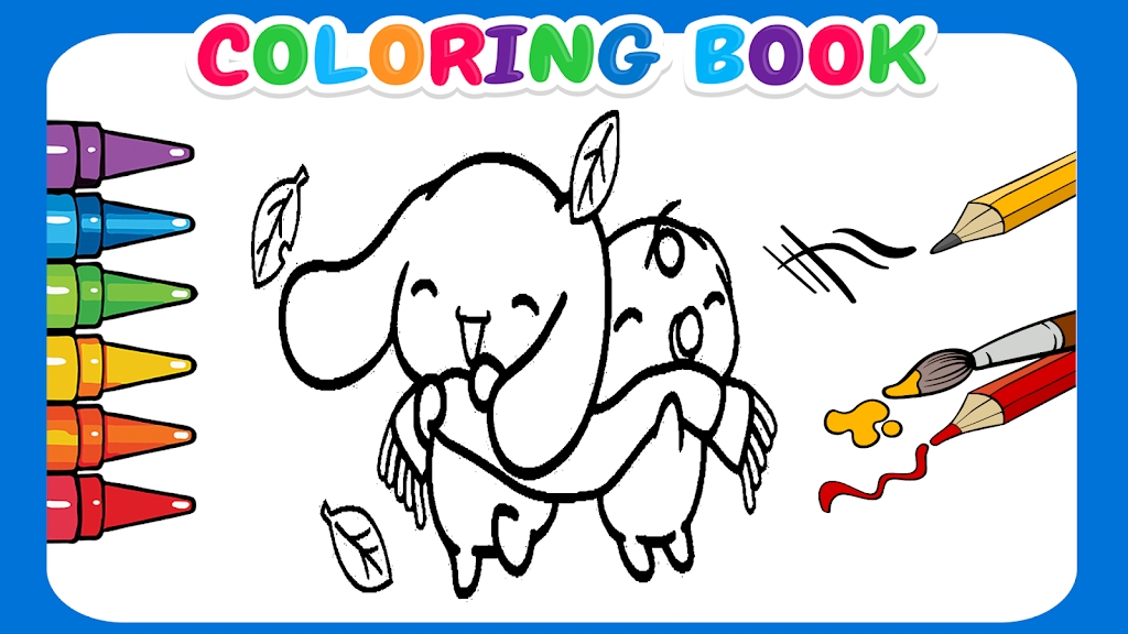 Cute Cinnamoroll coloring book應用截圖第4張