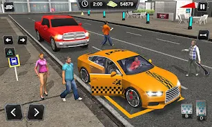 Taxi Driver Cab Car Driving 3D應用截圖第4張