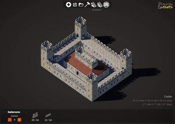 Schermata Dungeons & Lasers Builder 2
