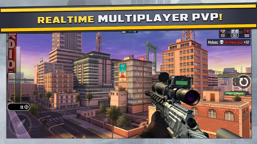 Pure Sniper: Gun Shooter Games Mod Screenshot 4