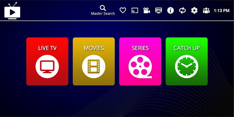 IPTV Stream Player:IPTV Player स्क्रीनशॉट 1