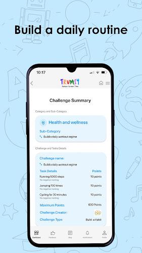 Schermata Trumsy: Reduce Screen Time App 3