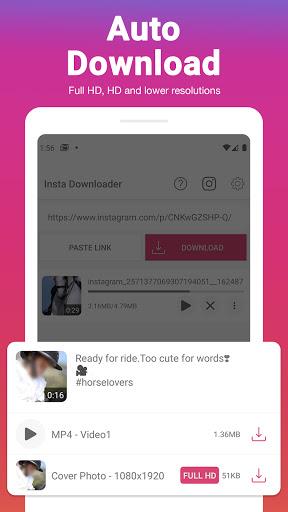 Video Downloader For Insta - IG Stories, Reels Ảnh chụp màn hình 3