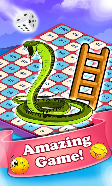 Snakes and Ladders Dice Game Скриншот 4