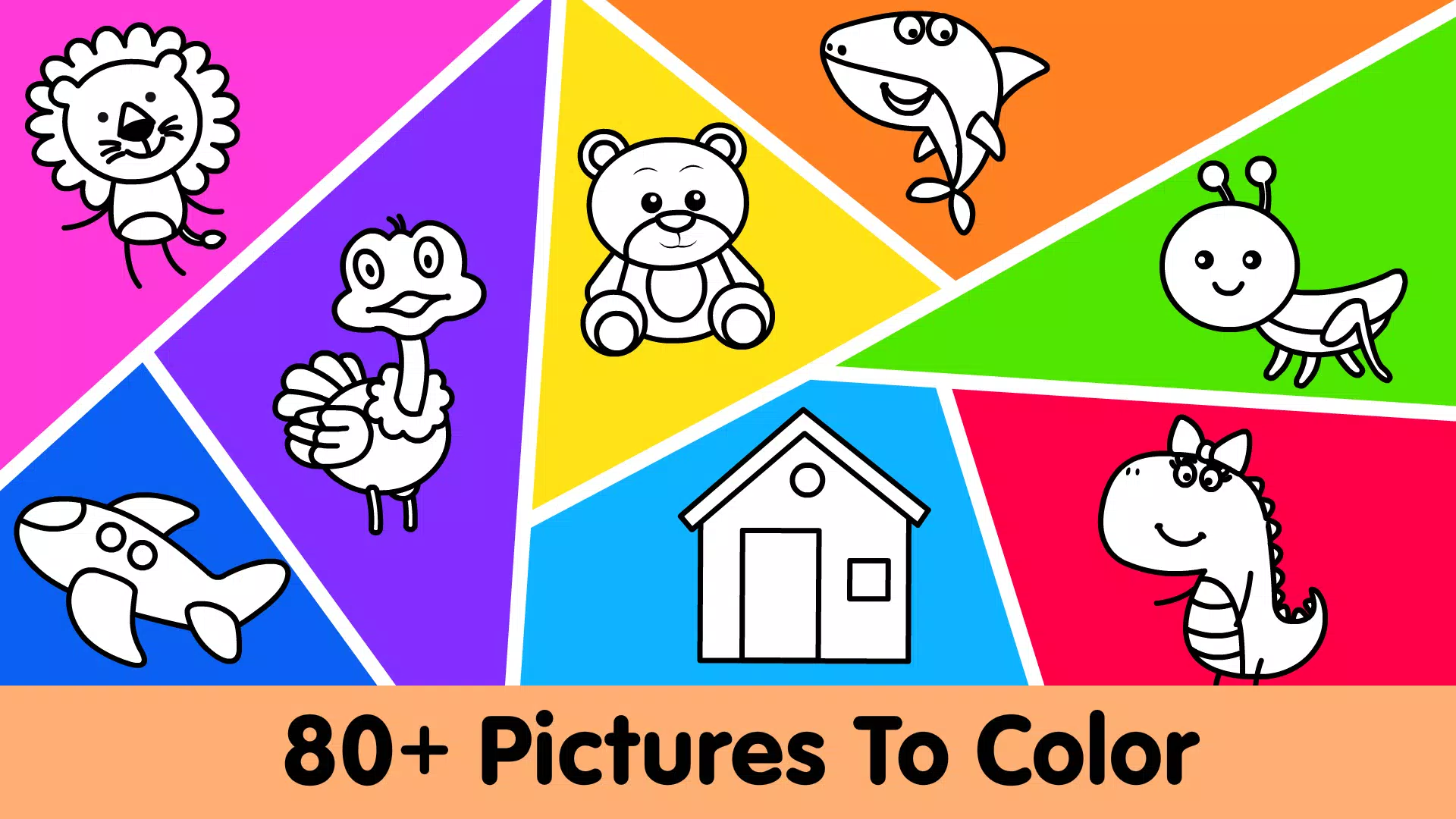 Kids Drawing & Painting Games Скриншот 3