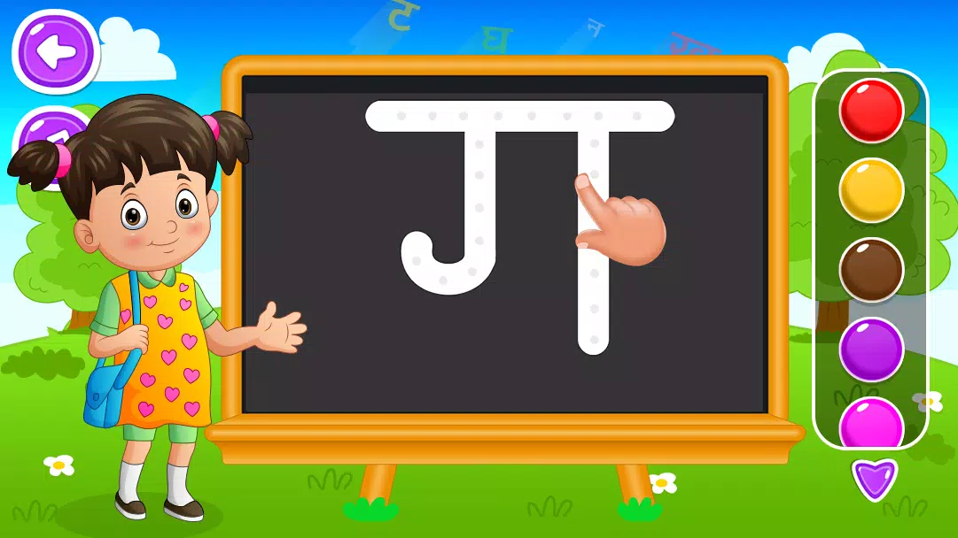 Hindi Alphabets Learning Скриншот 3