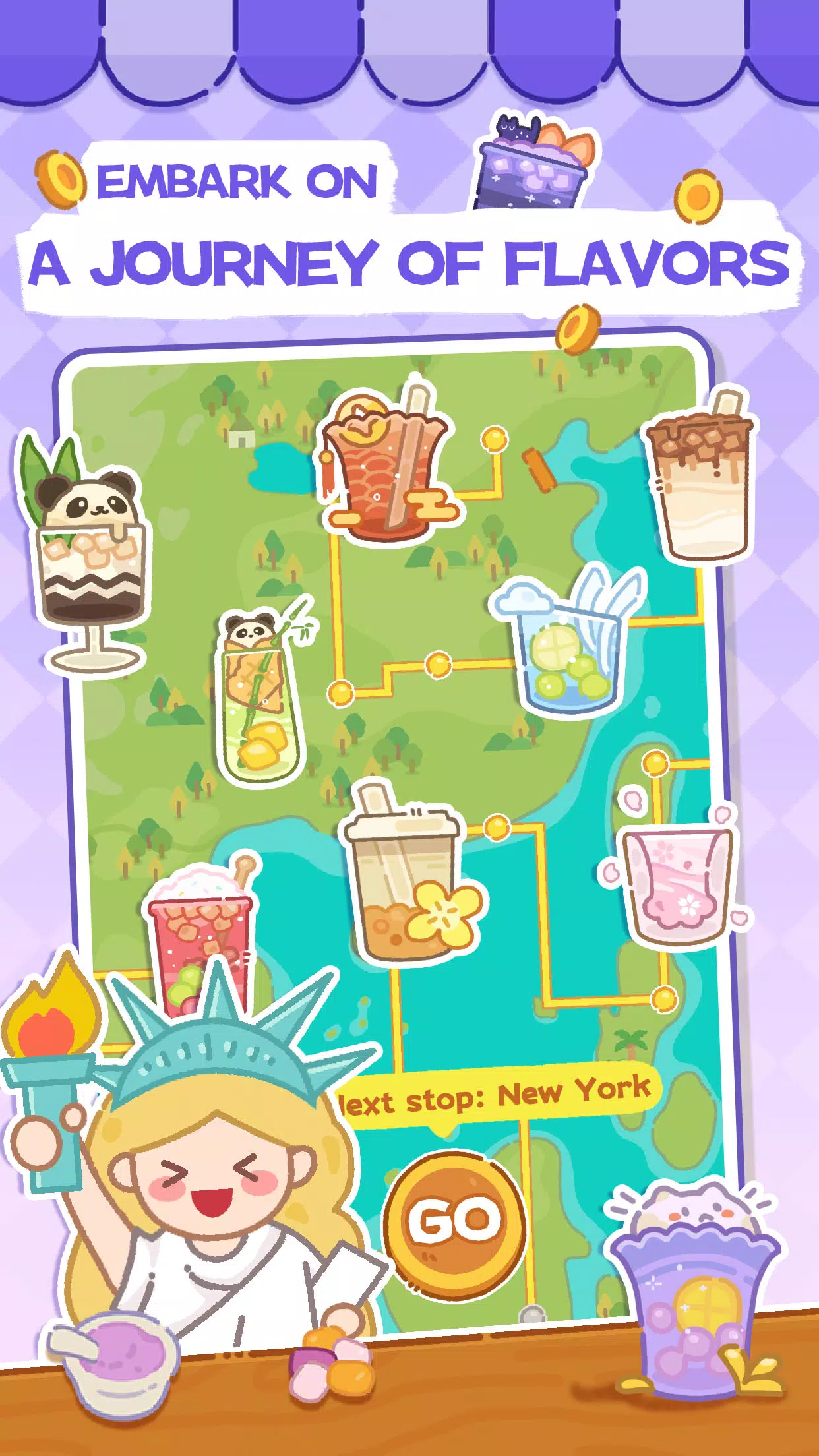 Bubble Tea Sort スクリーンショット 3
