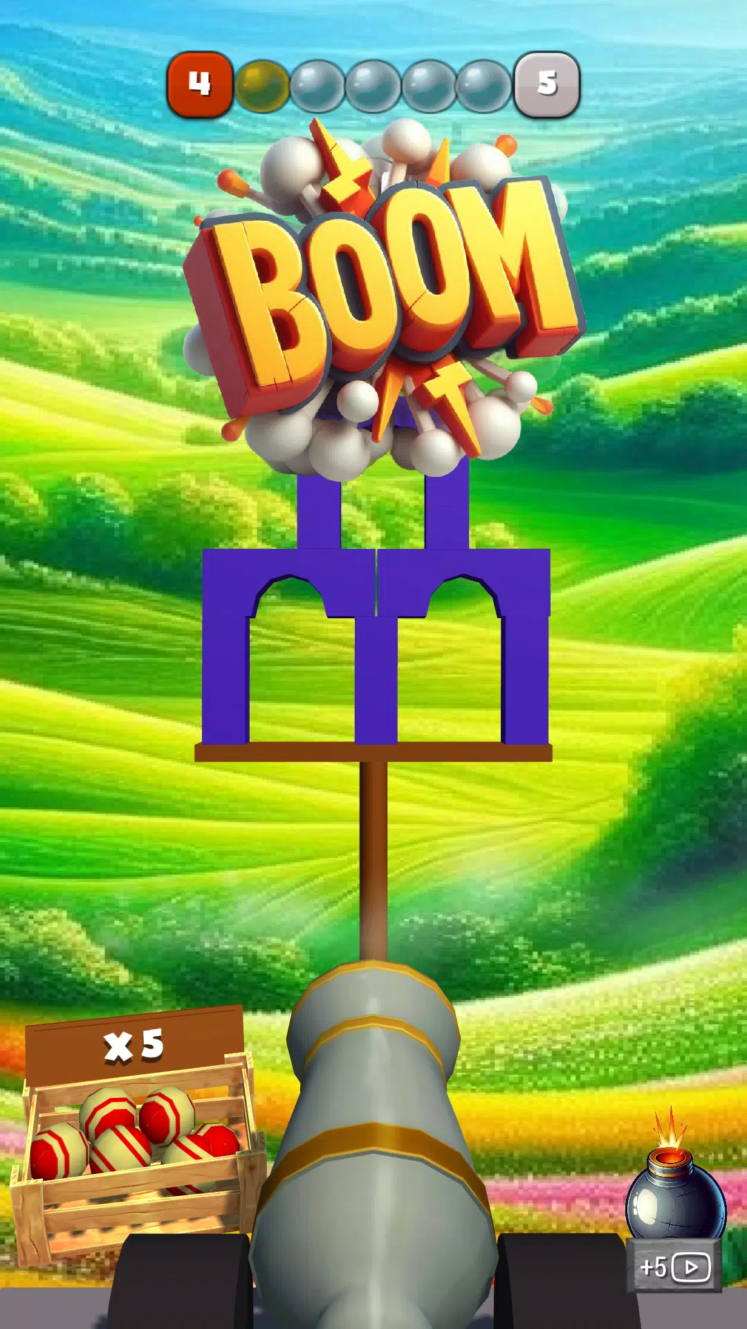 Cannon Shot: Ball Strike Blast Скриншот 1