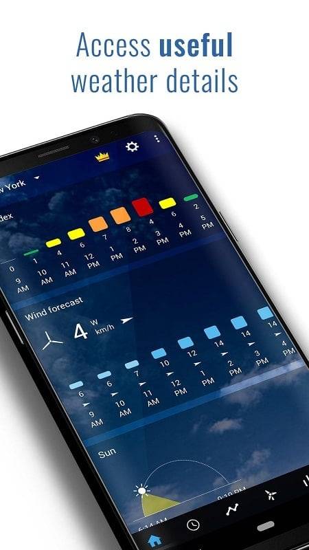Transparent clock weather Pro Скриншот 2