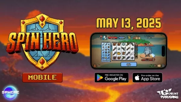 スピンヒーロー：スロットマシンroguelikeデッキビルダーがAndroidで発売されます