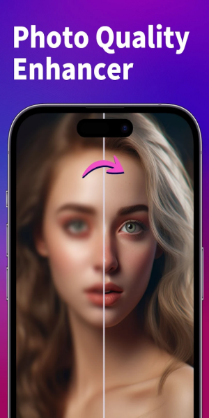 Vivid - AI Photo Enhancer Tangkapan skrin 1