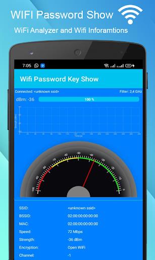 WiFi Password Show Analyzer Capture d'écran 3