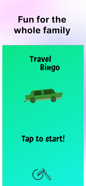 Travel Bingo - Road trip bingo Captura de pantalla 1