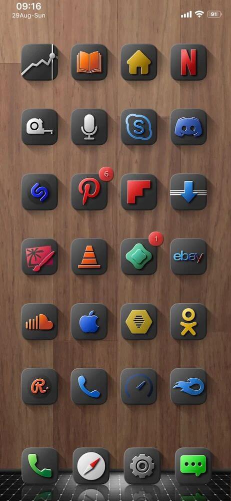 Shiiny Icon Pack Mod Screenshot 1