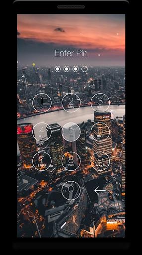Keypad Lock Screen Tangkapan skrin 3