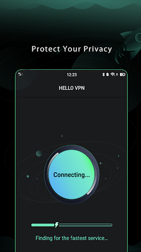 hellovpn -fast vpn proxy ဖန်သားပြင်ဓာတ်ပုံ 1