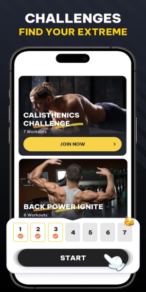 The Muscle Monster Workout Planner スクリーンショット 3