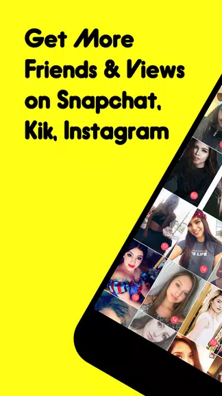 Get Friends for Snapchat & Kik, Usernames for Snap Screenshot 1