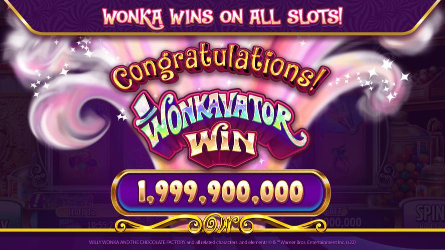 Willy Wonka Vegas Casino Slots Скриншот 1