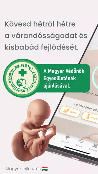 PregHello – terhességi app Скриншот 1