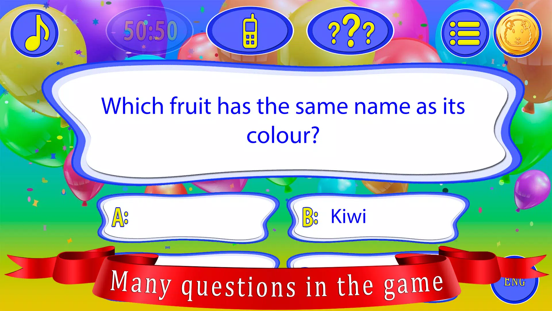 Kids Quiz Games: Millionaire ภาพหน้าจอ 4