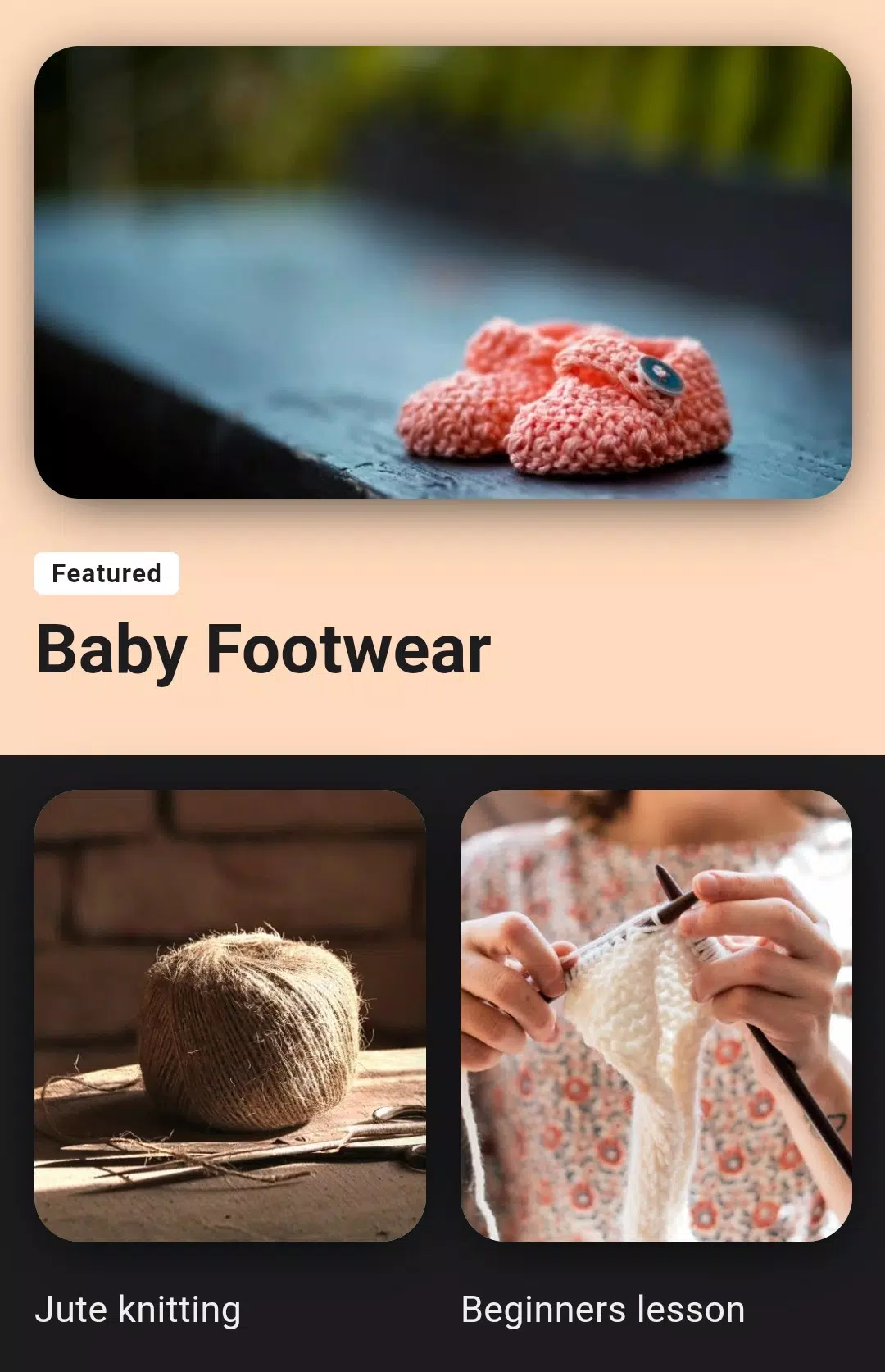 Learn Knitting and Crocheting應用截圖第1張