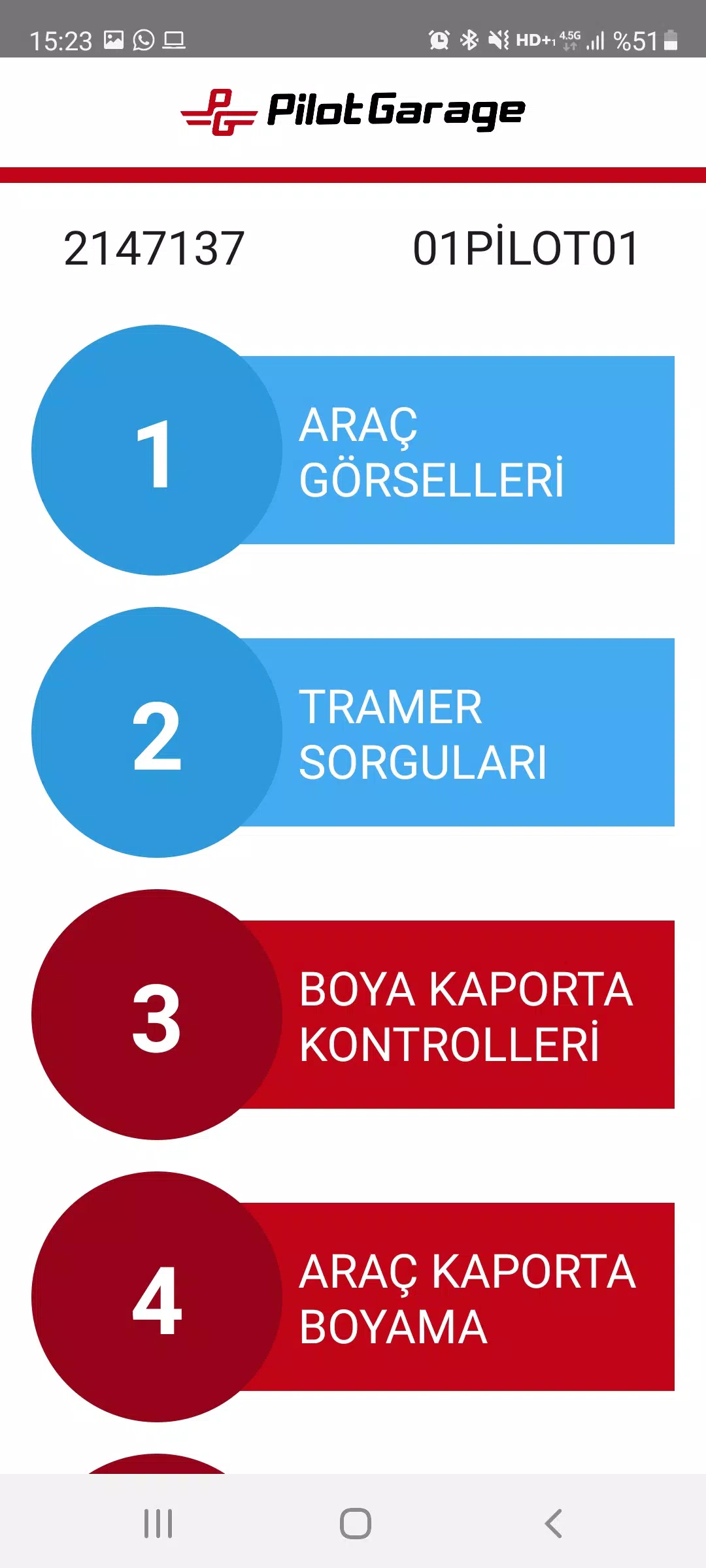 Pilotgarage Usta Uygulaması スクリーンショット 4