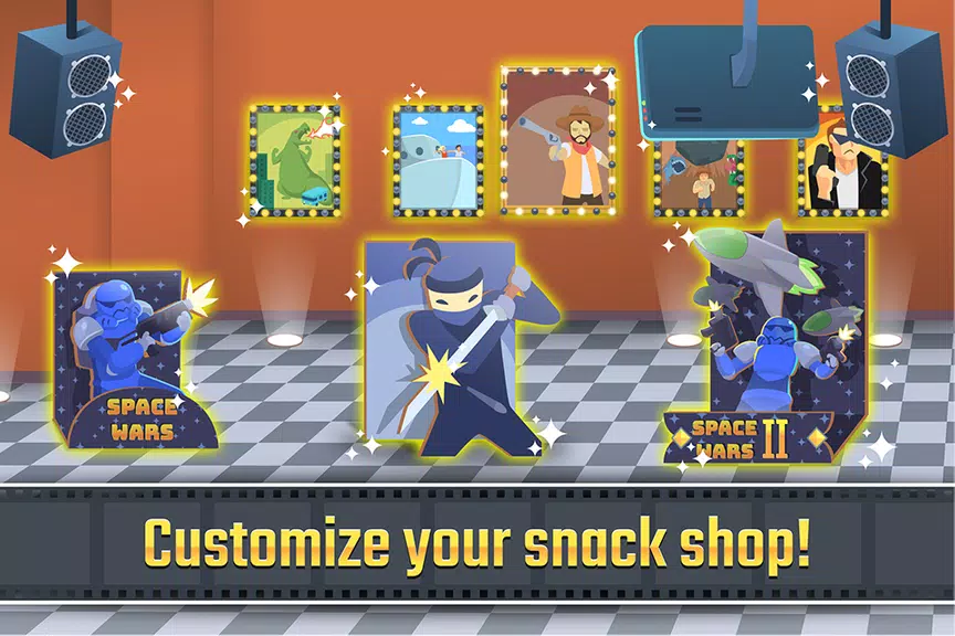 My Cine Treats Shop: Food Game Скриншот 2