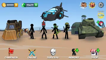 Age of Stickman Battle of Empires Скриншот 1