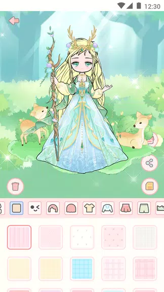 Cute live star:dress up avatar Tangkapan skrin 4