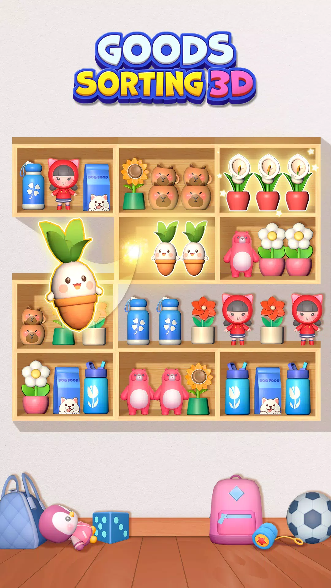 Goods Sorting 3D: Match Master 스크린샷 1