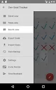 Goal & Habit Tracker Calendar Скриншот 4