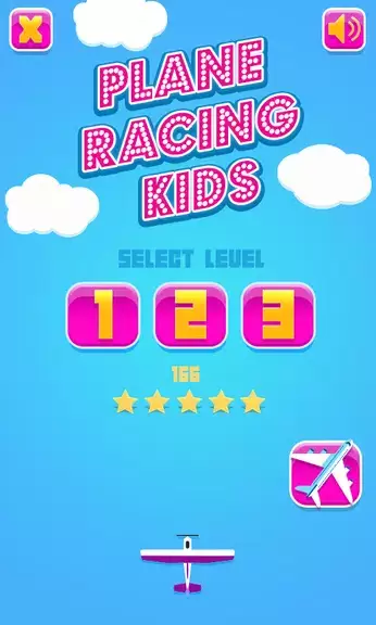 Plane Racing Game For Kids ภาพหน้าจอ 1