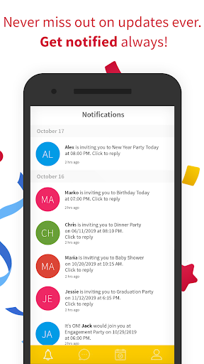 Party n Event Invitation Maker by Party Signup ဖန်သားပြင်ဓာတ်ပုံ 3