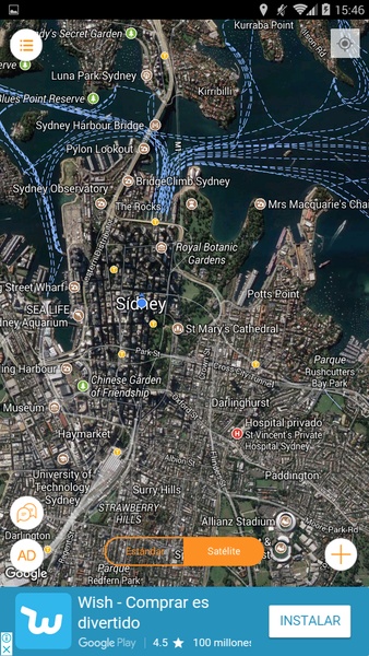 GPS Map Ruler Zrzut ekranu 1