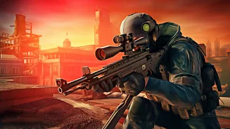 Sniper Shooter offline Game Скриншот 3