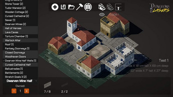 Schermata Dungeons & Lasers Builder 3