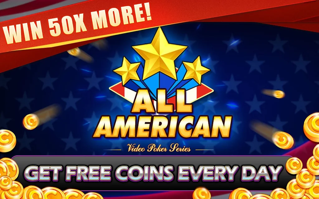 All American & Double Bonus - VIDEO POKER Captura de tela 3