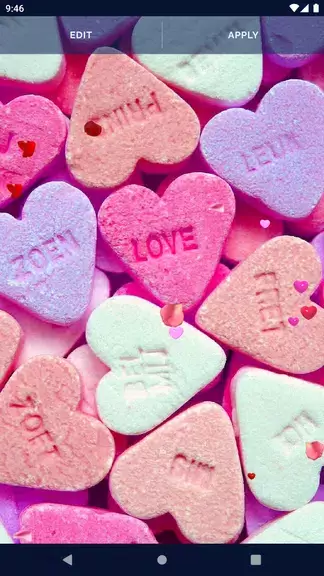 Love Hearts Live HD Wallpaper ภาพหน้าจอ 4