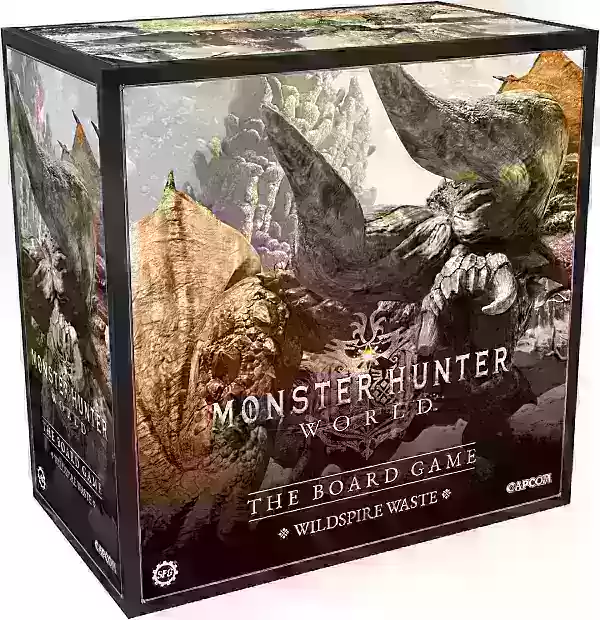 Monster Hunter World Wildspire Waste board game