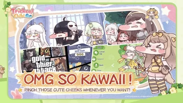 Запуск предварительной регистрации на Android для игры Trickal's Chibi Go Global начинается.