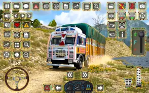 Offroad Cargo Truck Driving 3D Скриншот 2