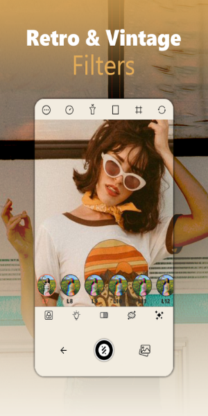 Dazz Cam: Retro Filter Effect Скриншот 1