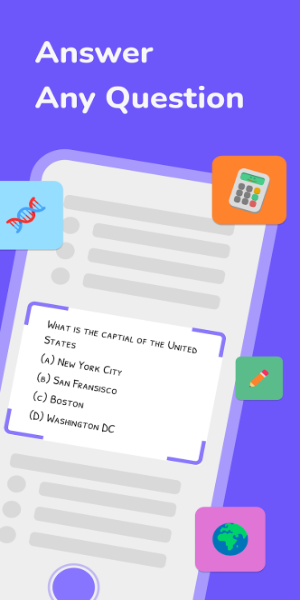Quizard AI - Scan and Solve Mod Apk ဖန်သားပြင်ဓာတ်ပုံ 1