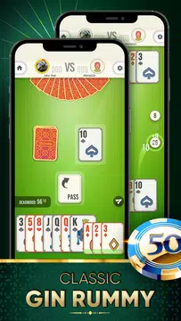 Gin Rummy: Card Game Online Schermafbeelding 1