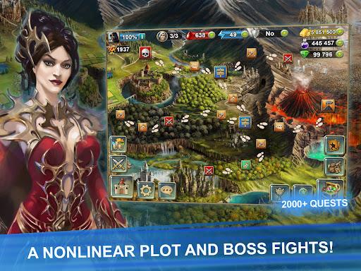 Blood of Titans: Card Battles Скриншот 2