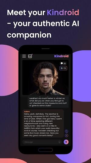 Kindroid AI Mod Apk versão mais recente