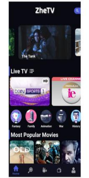 ZheTv Captura de pantalla 2