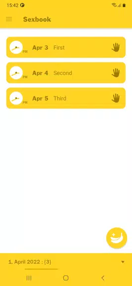 Sex Tracker Zrzut ekranu 2